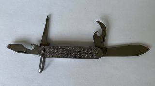 Vintage 1993 Camillus " Us " Army Multi - Tool Folding Pocket Knife Military Demo