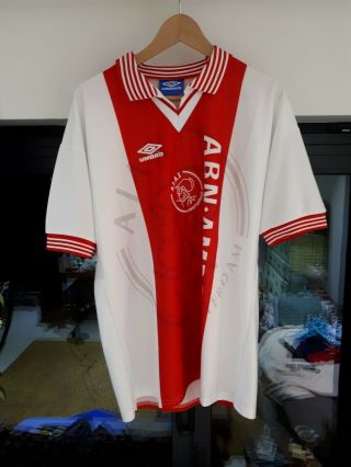 Vintage Ajax Home Shirt 1996 - 97 (s - Large)