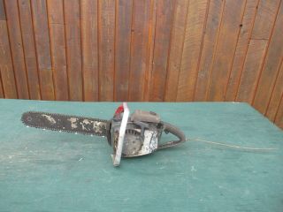 Vintage Homelite Xl - 12 Chainsaw Chain Saw With 15 " Bar