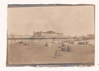 Photo British Seaside Brighton Palace Pier Sussex Early 20th Century