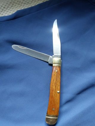 Vintage Schrade,  Usa Ltd Large Trapper Pocket Knife