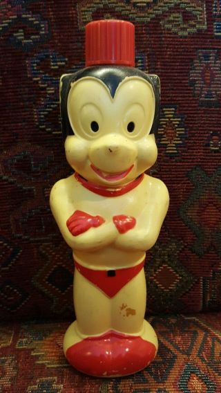 1963 Colgate Palmolive Co Terrytoons Mighty Mouse Plastic Soaky