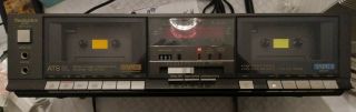 Vintage 1985 Technics Cassette Player Recorder Rs - B11w Stereo Double Deck