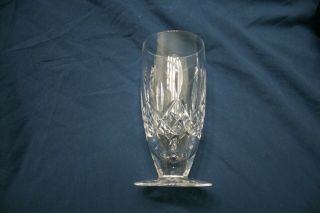 Waterford Lismore Footed Iced Tea /iced Beverage Vintage Cut Crystal 6 3/8 " Tall