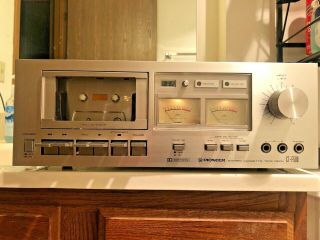 Vintage Pioneer CT - F500 Stereo Cassette Tape Deck - 2