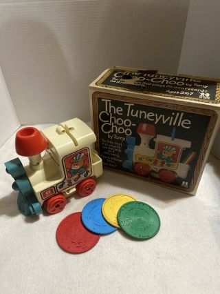 Vintage 1975 The Tuneyville Choo - Choo By Tomy And