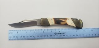 Parker Imai Single Blade Pocket Knife Surgial Steel Model K - 139 Japan