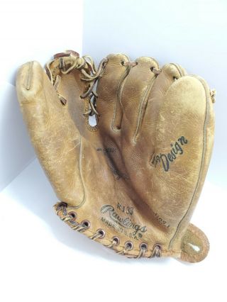 Vintage Rawlings Rj33 Mickey Mantle Trapeze Model Baseball Glove Usa