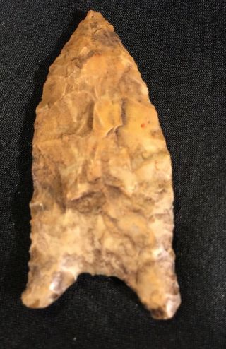 Rough 2 1/2 Inch Long Dalton Point Native American Indian Artifact Paleo Knife
