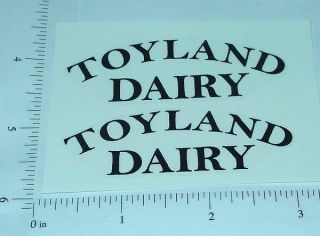Girard Toyland Dairy Tanker Sticker Set Gi - 001b