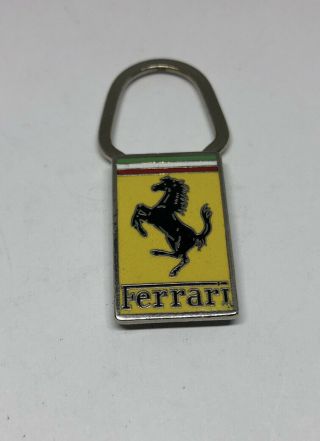 Vintage Ferrari Key Fob - A.  E.  Lorioli / Milano