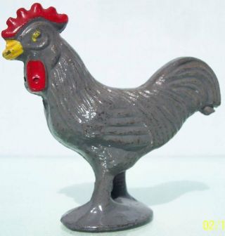American Metal Toys Hollow Cast Lead Ama13 Rooster Nm