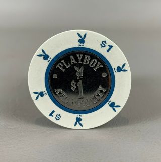 Playboy Casino Atlantic City $1 Poker Chip