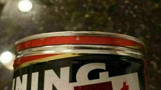 Vintage Dining Car Coffee Can Tin,  Key Wind 7 Cents Offer 3