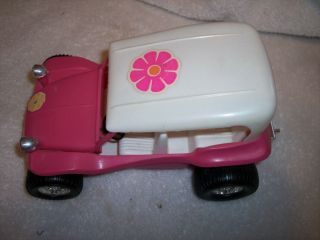 Gay Toys Co.  Pink Dune Buggy Flower Power With White Top 1960s