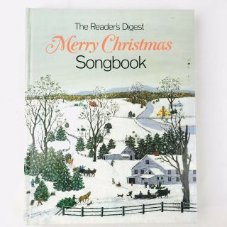 Vintage Merry Christmas Readers Digest Songbook Spiral Bound Sheet Music 1987