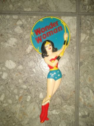 Vintage 1978 Wonder Woman Hand Mirror Avon 7 3/8 " Length Dc Comics