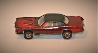 Vintage Hot Wheels Redline Custom Eldorado Red/mag/white Int.  A - Plus -