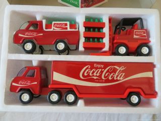 Buddy L Steel/plastic Coca - Cola Truck Set Iob