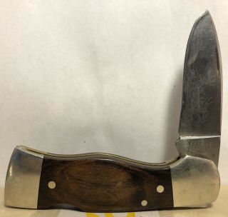 Western Usa S - 532 Single Blade Folding Pocket Knife 4 1/4 " Closed