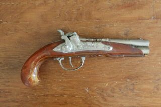 Vintage Hubley Early American Flintlock Toy Cap Pistol Gun