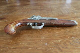 Vintage Hubley Early American Flintlock Toy Cap Pistol Gun 3