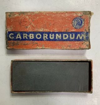 Vintage Carborundum German Sharpening Stone Hone Usedtoolshopcom