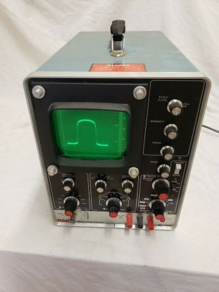 Vintage Rca Oscilloscope Wo - 535a Powers - On,  Display