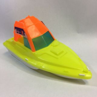 Vintage American Plastic Toys Cabin Cruiser Motor Boat