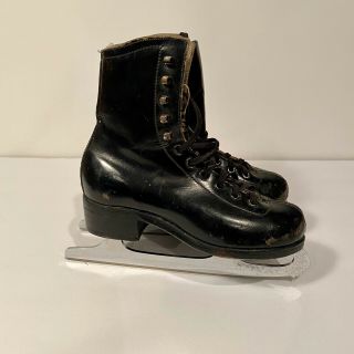 Vintage Oberhamer Skate Shoes - Childs Size - 10 1/2 W