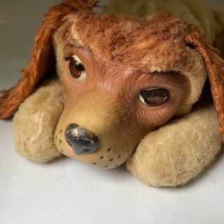 Vintage Gund Creation Regal Beagle Rubber Face Puppy Dog Stuffed Animal Plush