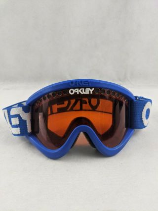 Vintage 80s 90s Oakley Goggles Blue Frame