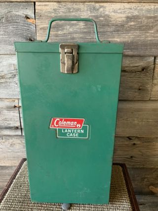 Vintage Coleman Lantern Metal Case