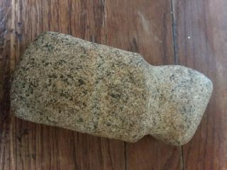A Granite Axe Found In Edgar Count By Dave Shonk From Paris Illinois.  4 " X2 "
