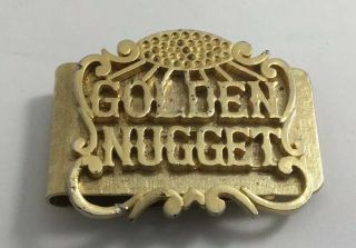 Vintage Golden Nugget Casino Las Vegas Nv Money Clip