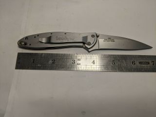 Kershaw 1660 Ken Onion Leek Folding Stainless Steel Knife