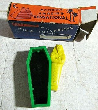 Vintage Rare King Tut Magic Mummy Franco American Novelty Co. ,  Ny 2 - 1/4 " Box