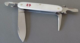 Victorinox Silver Alox Pioneer Swiss Army Knife,  Good Minus