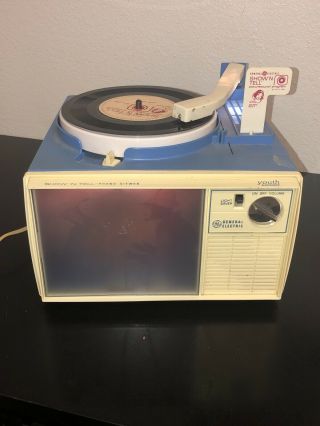 Vintage 1960’s General Electric Show N Tell Record Phono Viewer