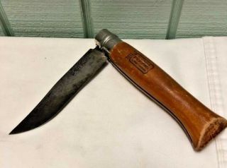 Vintage Opinel France No12 Twist Lock Folding Knife