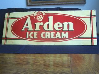 Arden Ice Cream Sign - - A - 472
