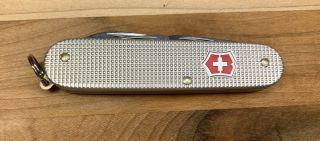 Victorinox Silver Alox Cadet Swiss Army Knife, .
