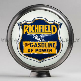 Richfield Gasoline Of Power 15 " Limited Edition Gas Pump Globe (15.  305)