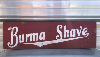 Vintage Burma Shave 1930’s 1940 