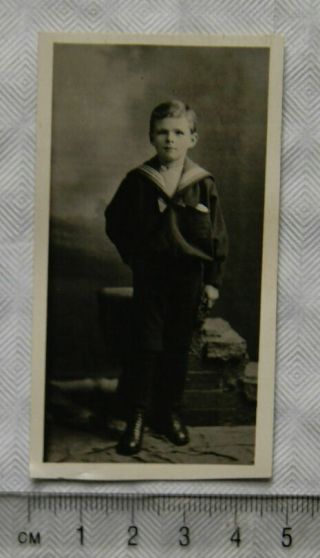 Photo Of A Boy In A Sailor Suit From Ward 