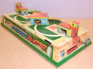 Russian Windup Toy Train - Toy Is In And