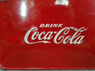 Vintage 1950’s Coca - Cola Coke Airline Drink Cooler With Opener 2