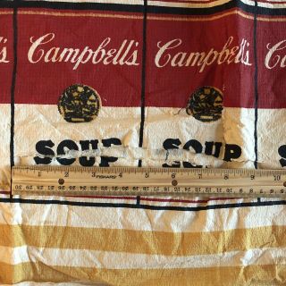 VTG 1960’s CAMPBELL ' S SOUP The Souper Dress - Paper - Andy Warhol -. 3