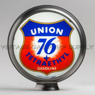 Union 76,  Tetraethyl 15 " Limited Edition Gas Pump Globe (15.  364)
