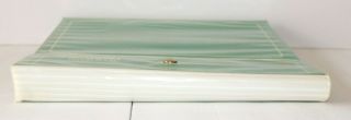 Vintage Mead TRAPPER KEEPER Notebook Green 3 Ring Binder Snap Closure 3 Folders 3